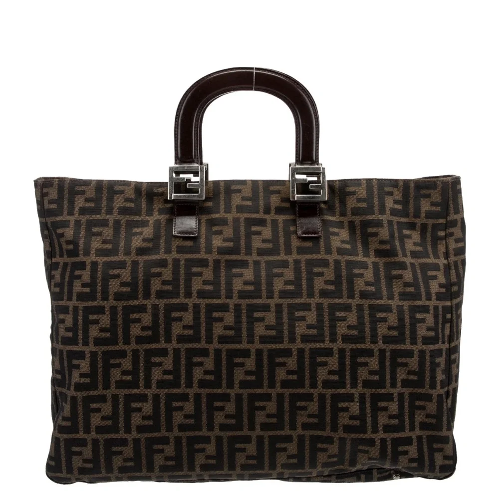 Fendi Zucca Monogram Tote - Picture 10 of 11